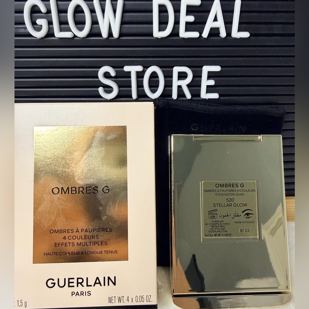 GUERLAIN - Color Eyeshadow Palette 520 Stellar glow. Limited holiday edition. - Picture 8 of 8